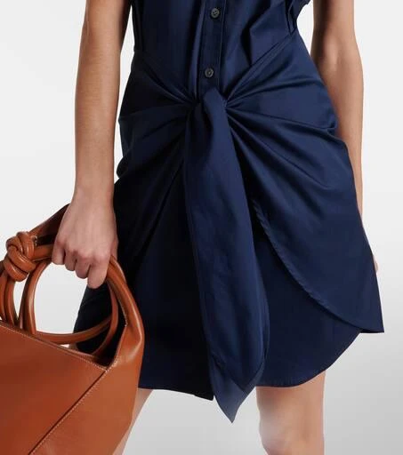 VERONICA BEARD Aimee cotton-blend shirt dress 5