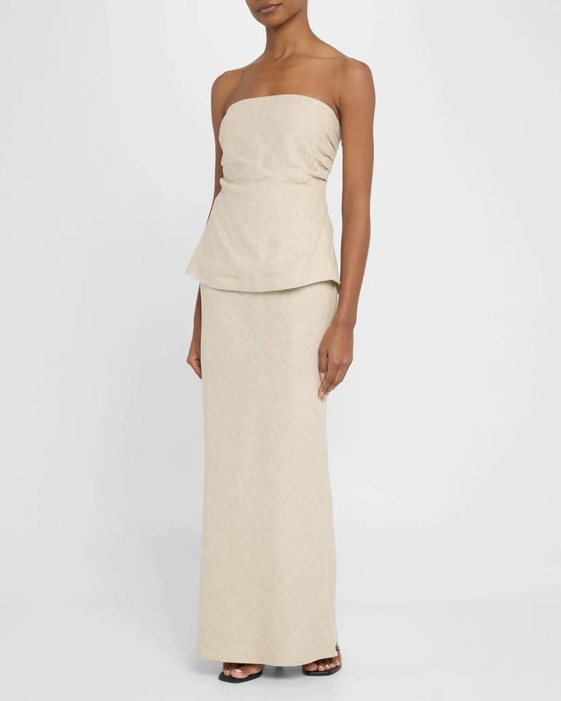 Faithfull the Brand Faye Linen Maxi Skirt 2