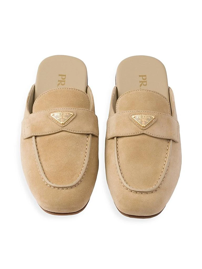 Prada Suede Sabots Mules 2