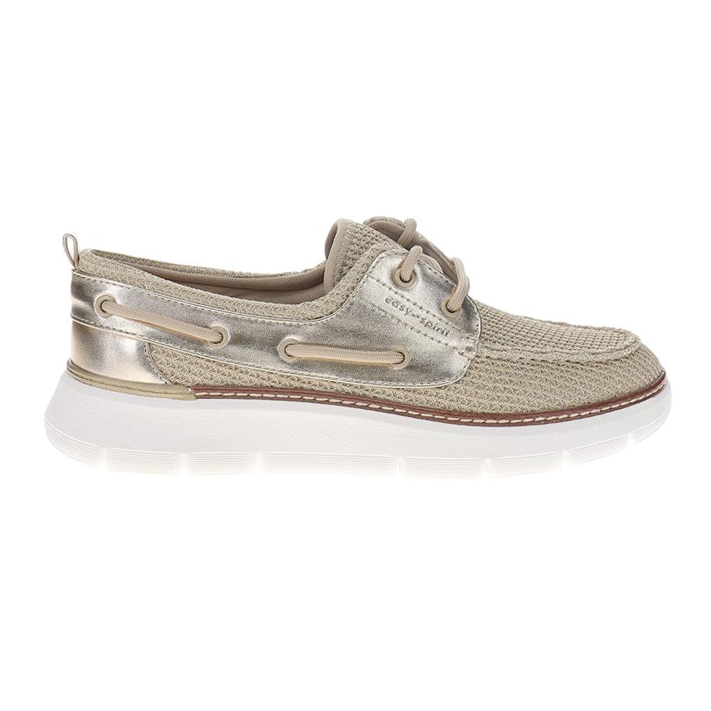 Easy Spirit Charter Metallic Slip On Boat Shoes