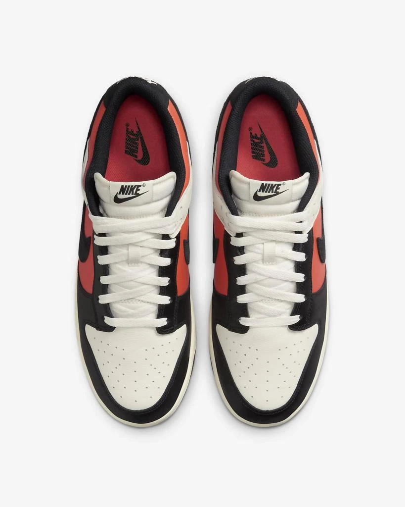 NIKE Men's Dunk Low Retro Sneaker In Phantom/black-Vintage Coral-Pale Ivory 4