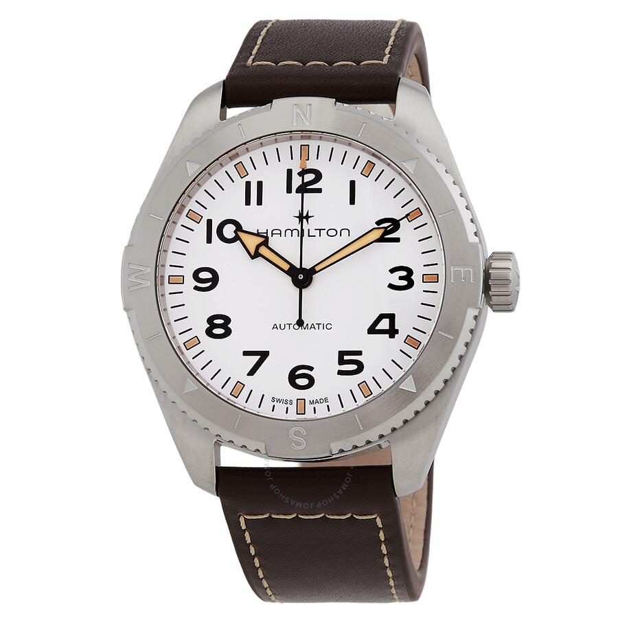 Hamilton Khaki Field Expedition Automatic White Dial Men's Watch H70315510