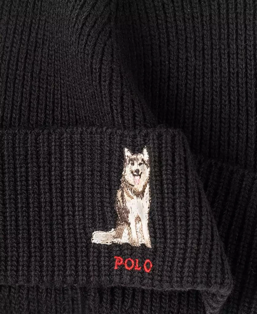 Polo Ralph Lauren Men's Husky Dog Beanie 2