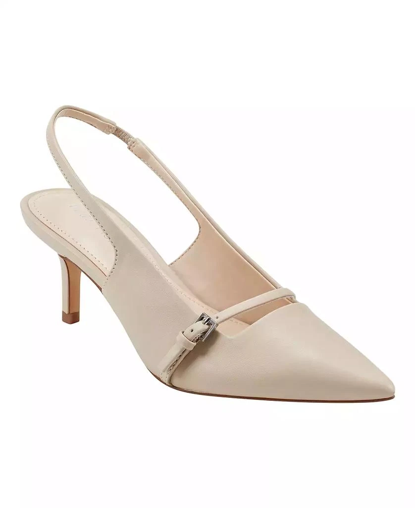 Marc Fisher Women
s Alorie Slingback Pointy Toe Dress Pumps 1
