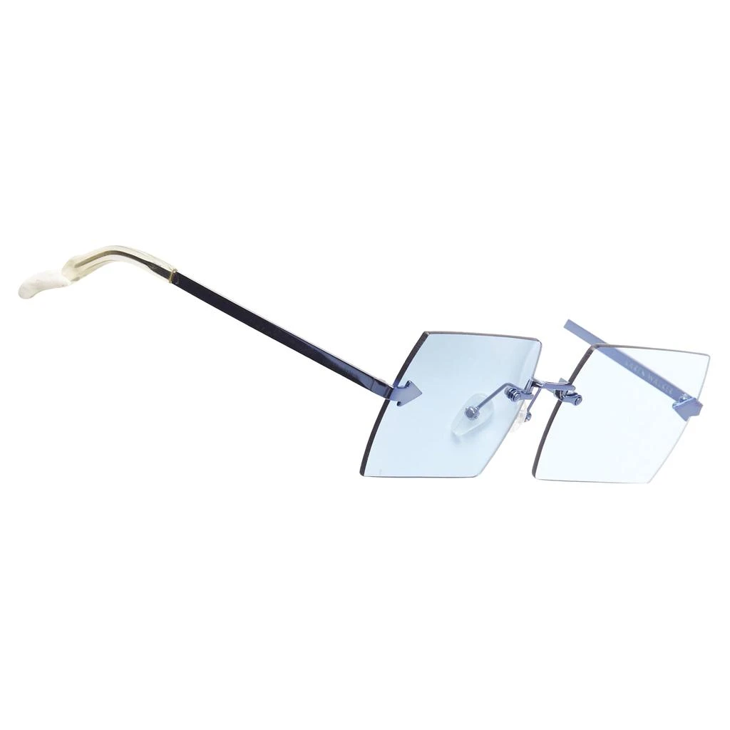 KAREN WALKER The Bird Arrow Side Handmade Tint Square Sunglasses 3