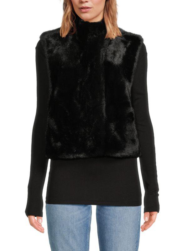 BELLE FARE Faux Fur Vest