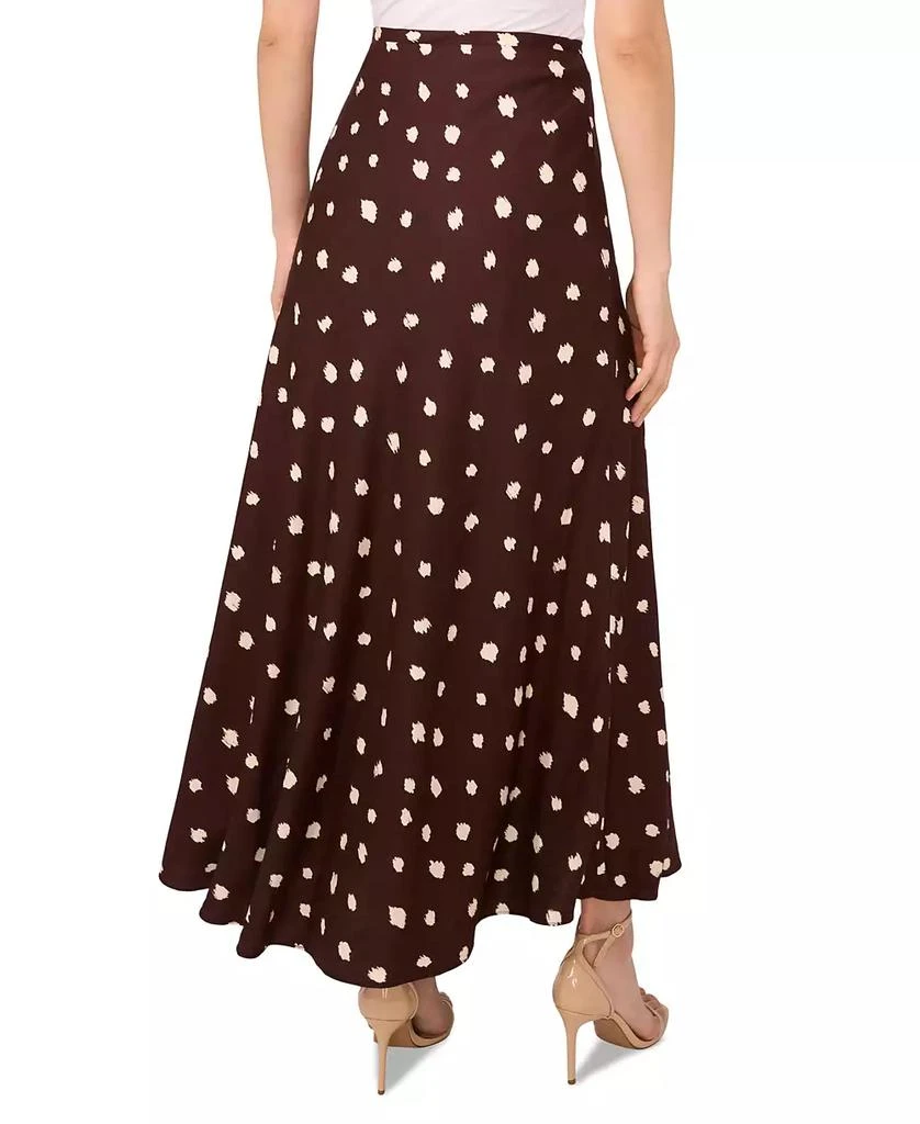 1. State Women's Linen Blend Polka Dot Midi Skirt 3