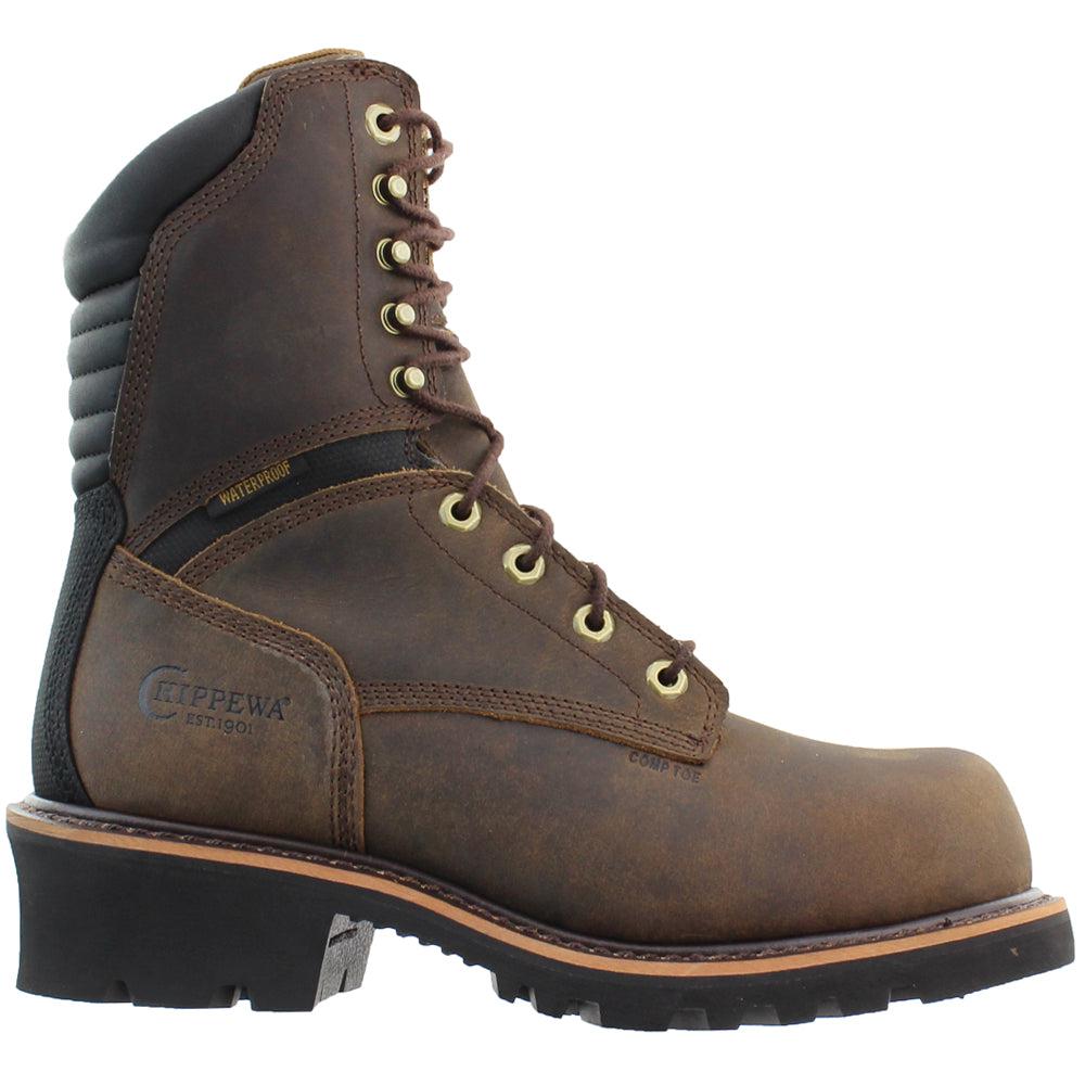 Chippewa Sador 9 inch Waterproof Composite Toe Work Boots