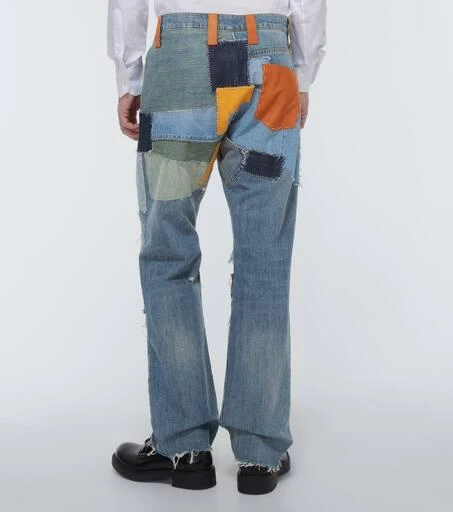 Dolce 
Gabbana Patchwork straight jeans 4
