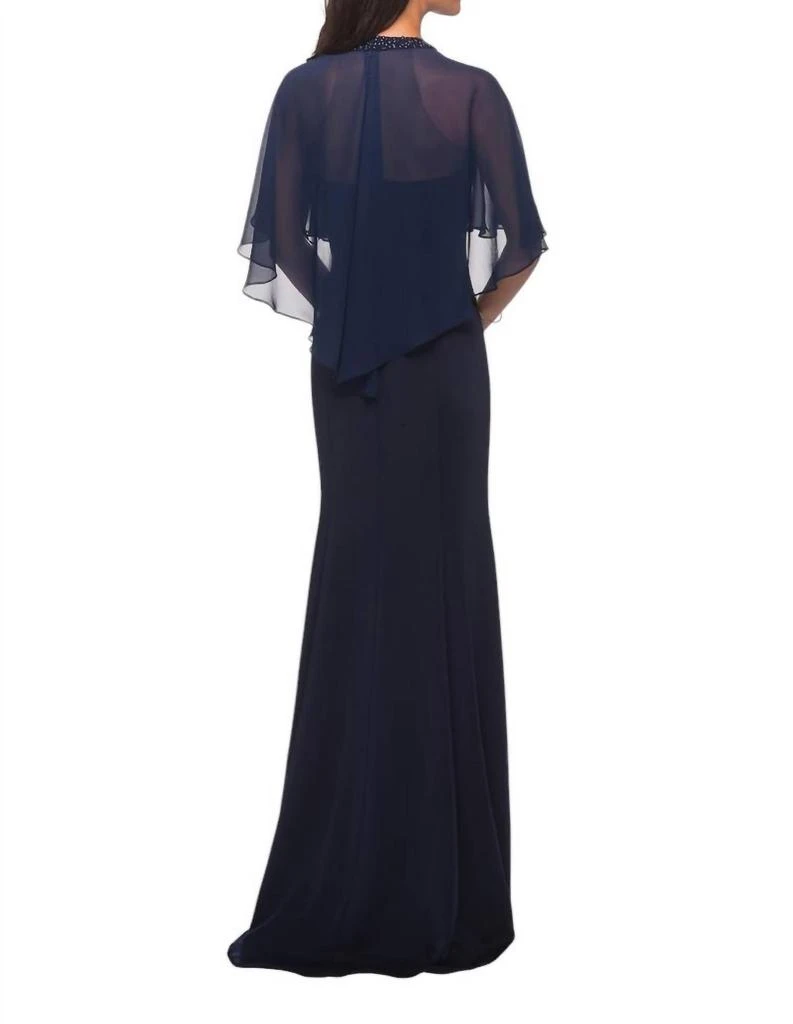 La Femme La Femme - FIT AND FLARE GOWN 3