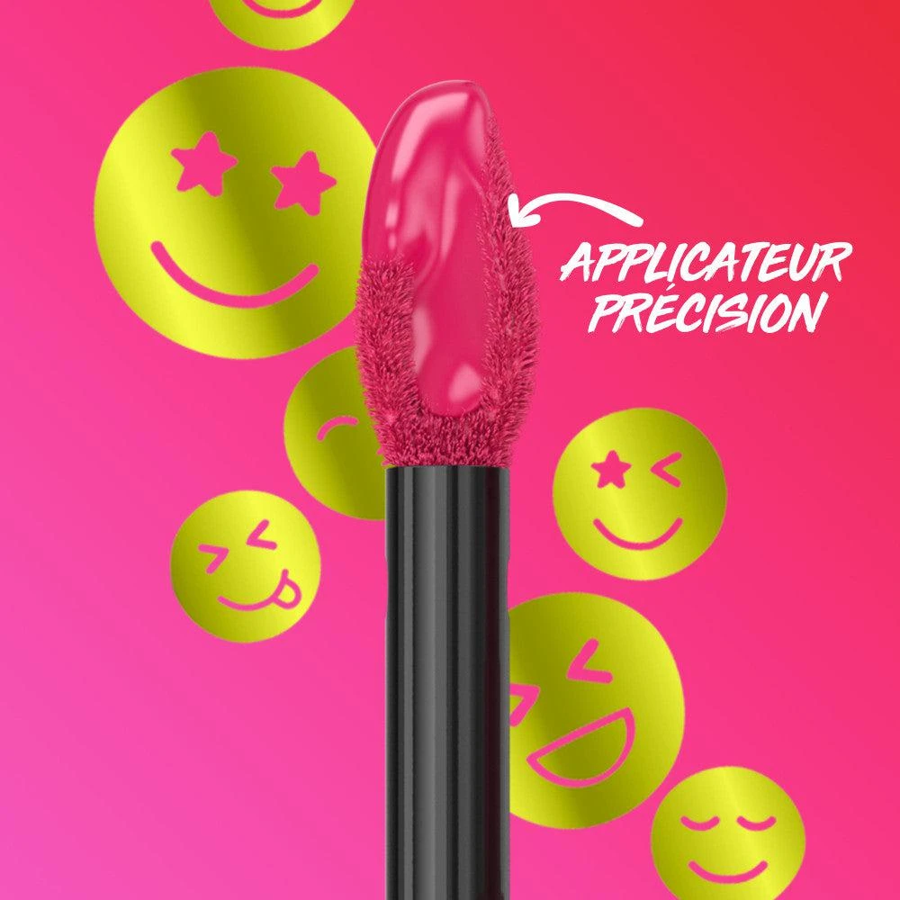 Rouge à Lèvres Liquide Mat Maybelline Superstay 460 Optimist - Teinte Rose Tenue Longue