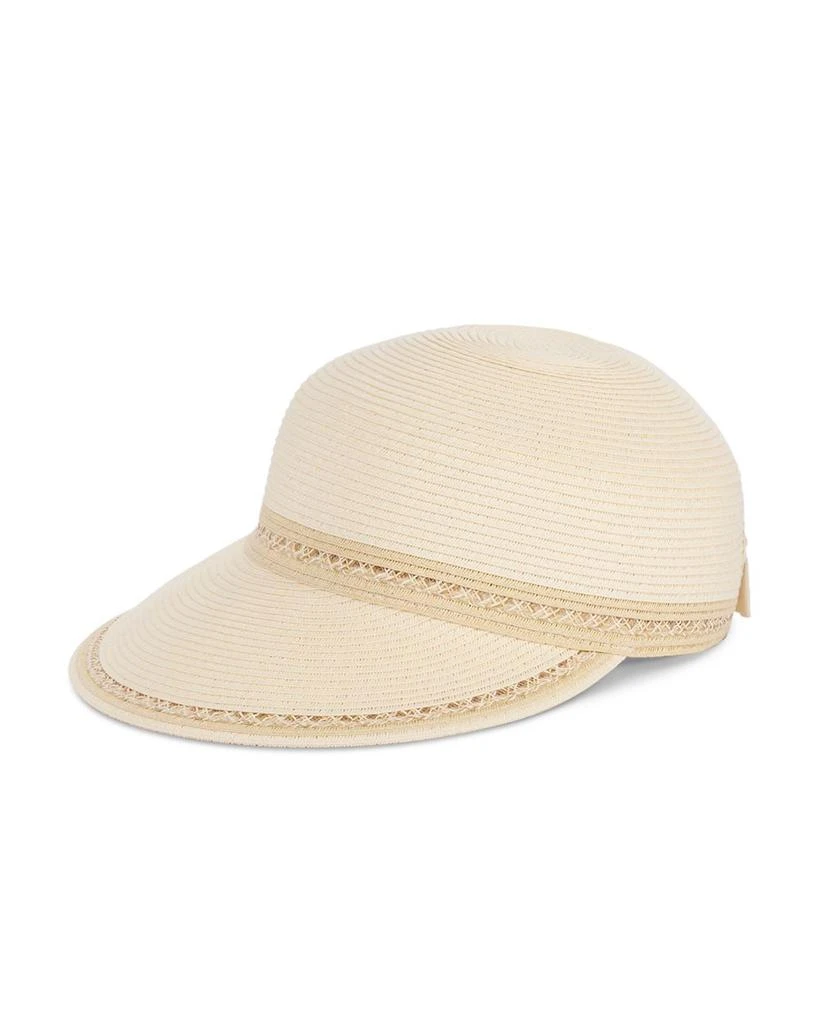Fraas Woven Trim Wide Brim Sun Cap 1