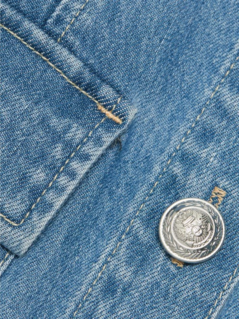 L'Agence Denim Tank Midi-Dress 7
