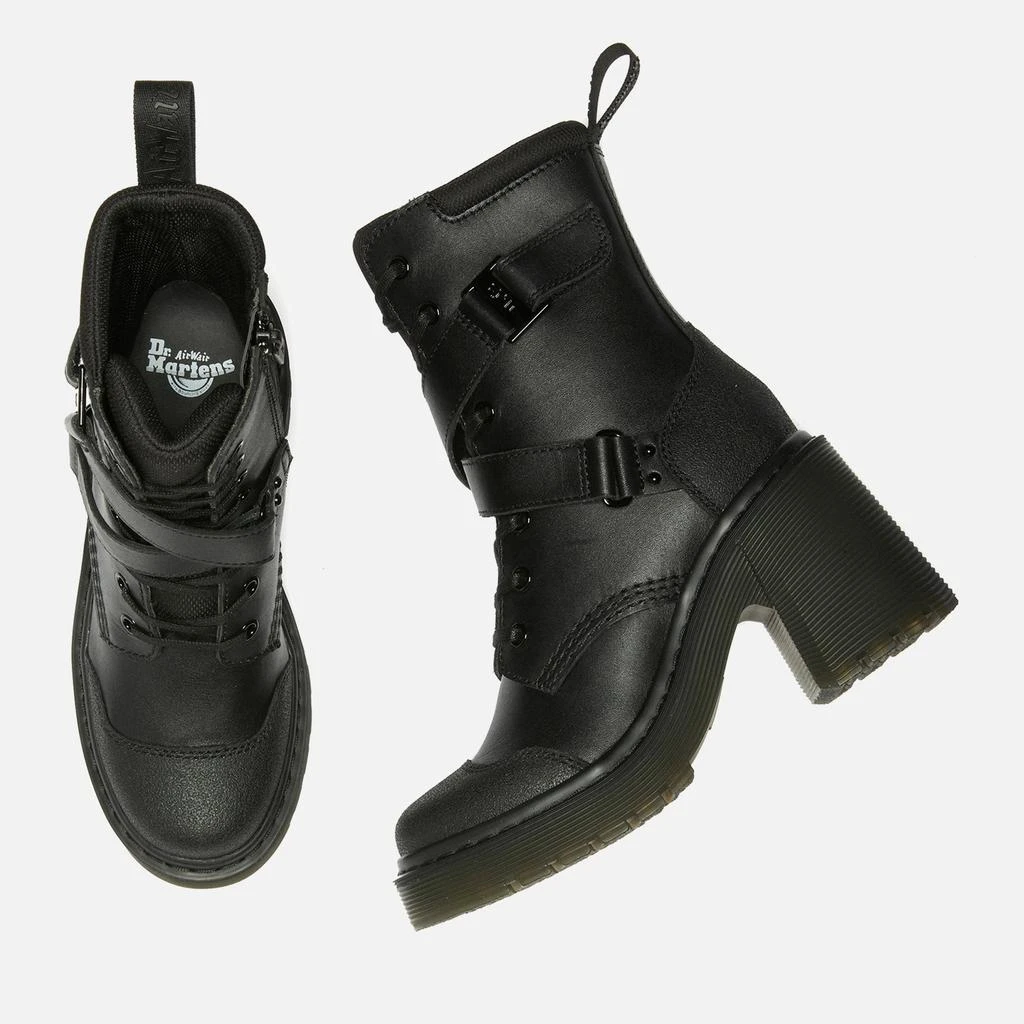 Dr. Martens Women's Chesney Tech 8-Eye Heeled Leather Boots 3