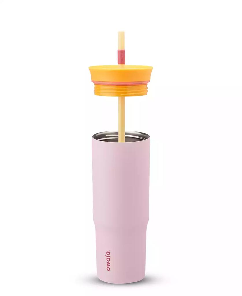 Owala Stainless Steel Travel Tumbler with Straw, 24 oz