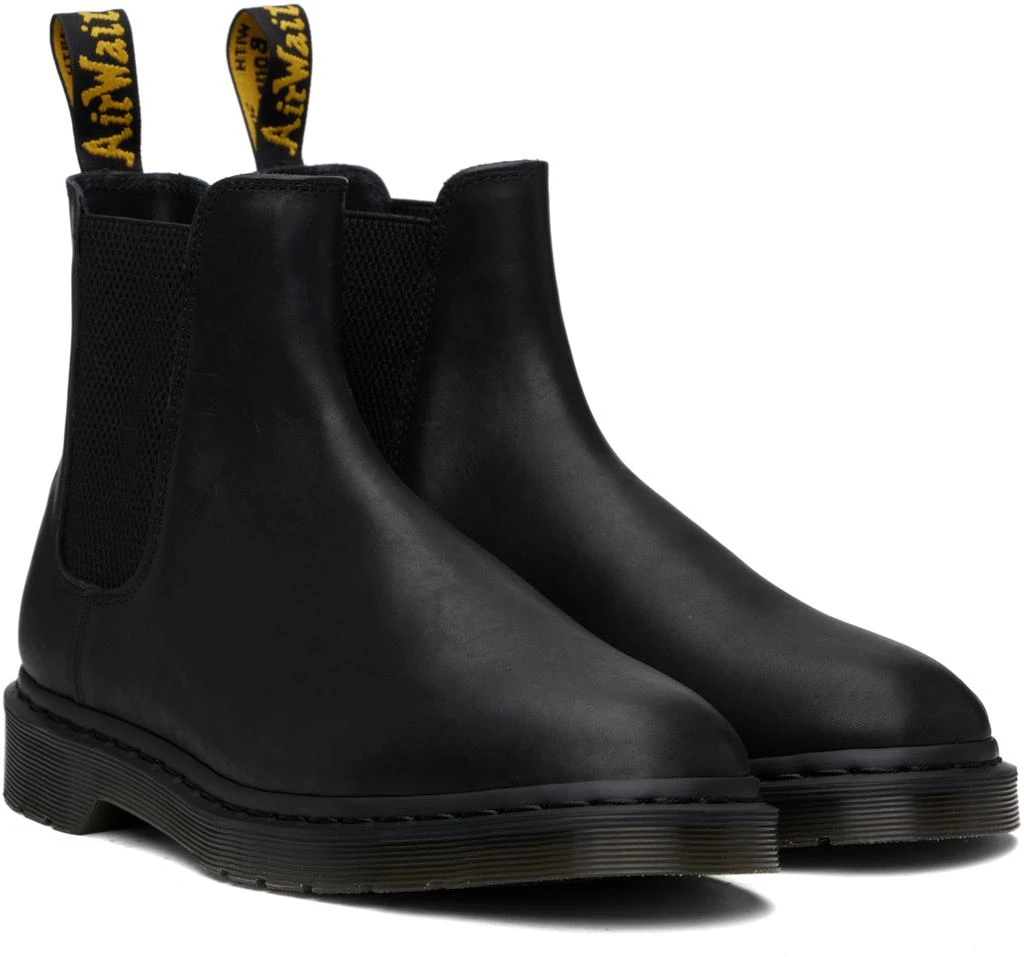 Dr. Martens Black Graeme Analine Leather Chelsea Boots 4