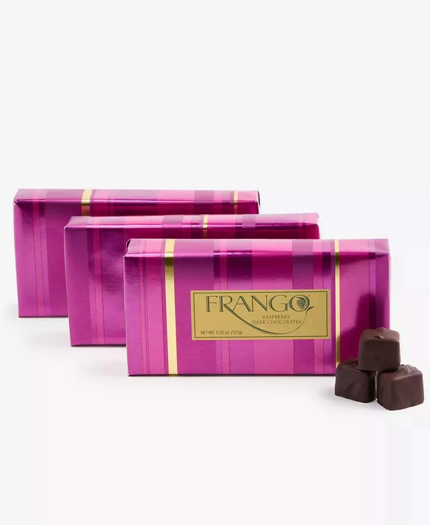 Frango Chocolates 3 Pack 1/3 LB Wrapped Raspberry Dark Chocolates, Created for Macy
s 2