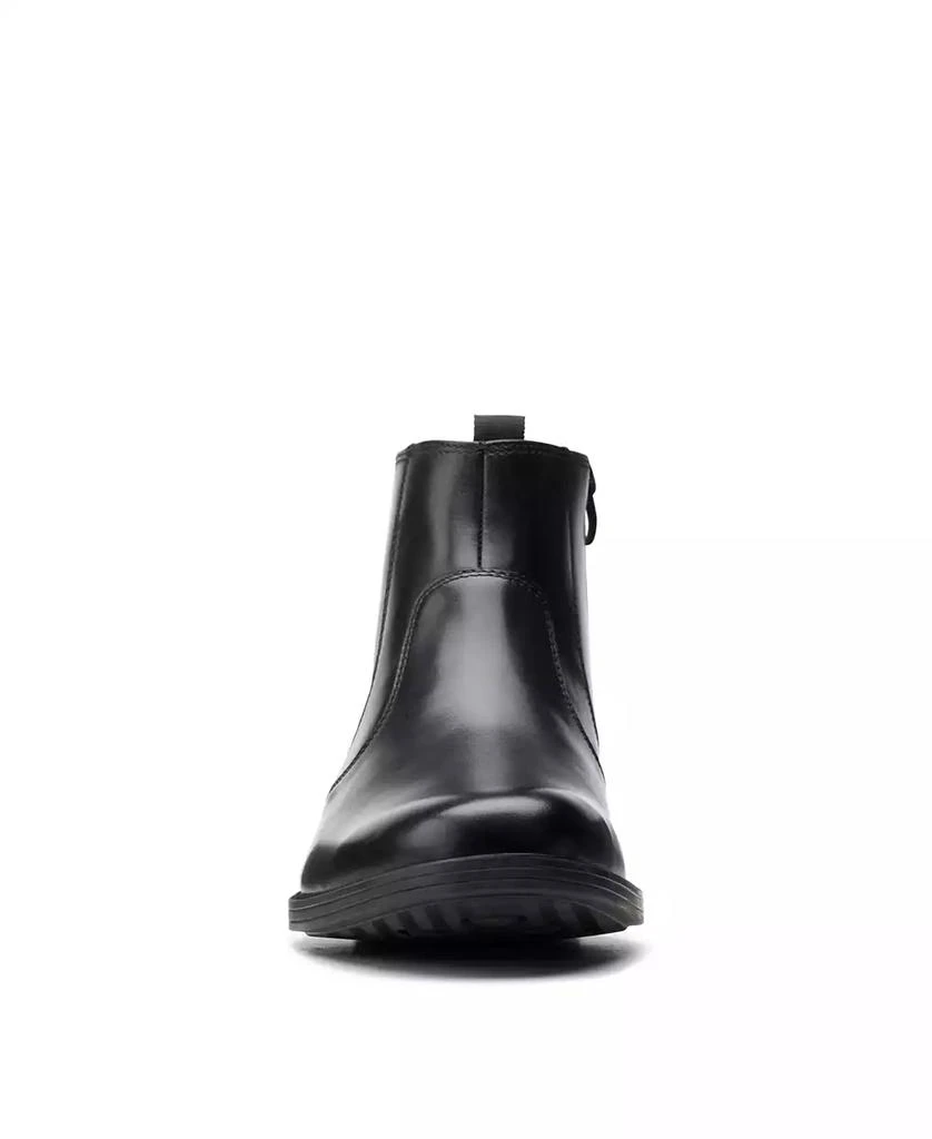 Clarks Men's Whiddon Leather Zip Boot 4