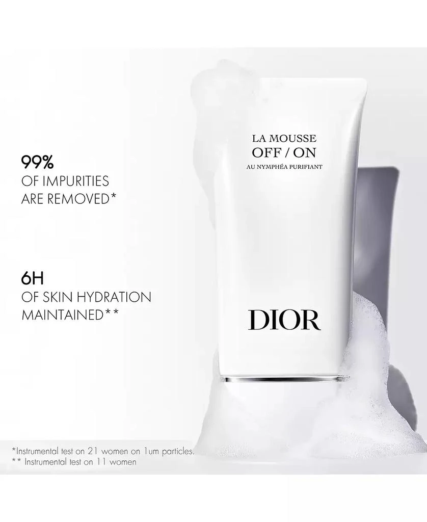 Dior La Mousse OFF/ON Foaming Face Cleanser, 5 oz. 5