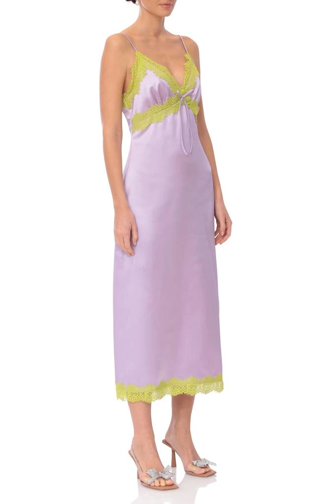 knee length dresses for ladies Pinot Grigio Long Sleeve Lace Maxi Dress Black main image 1