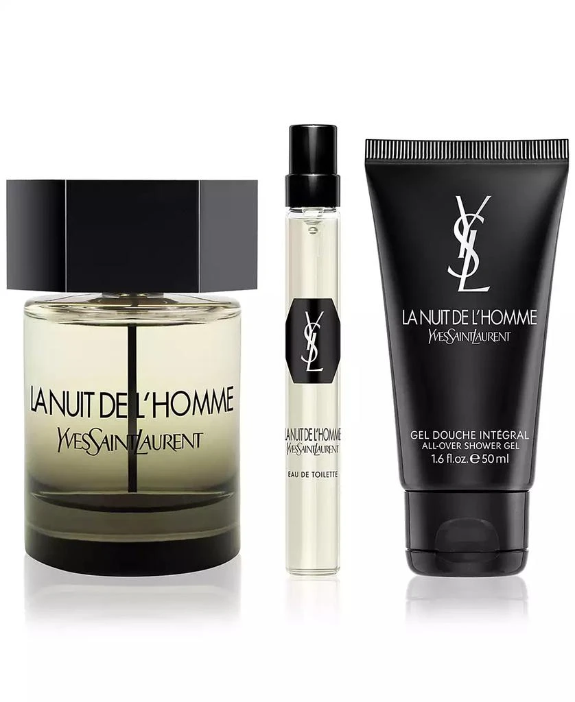 Yves Saint Laurent Men's 3-Pc. La Nuit de L'Homme Eau de Toilette Gift Set 2