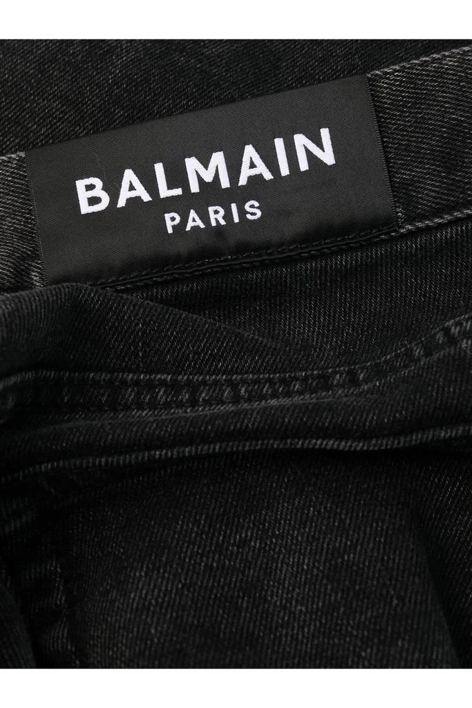 Balmain Ribbed Tapered Jeans 7