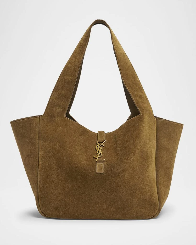 Yves Saint Laurent Bea YSL Cabas Tote Bag in Suede 1