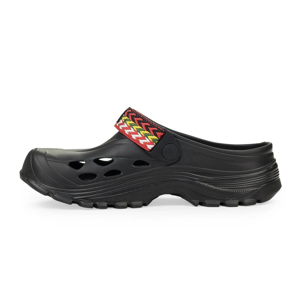 Lanvin BLACK X SUICOKE MOK LACETS CURB SLIDES 2
