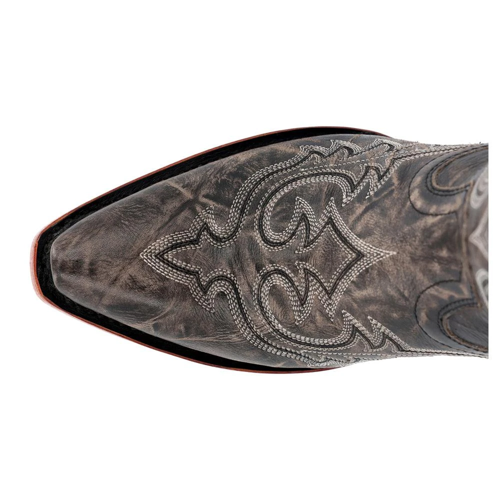 Durango Crush Embroidered Snip Toe Cowboy Boots 4