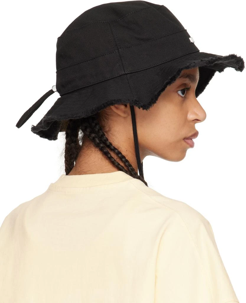Jacquemus Black Les Classiques 'The Artichaut' Bucket Hat 3