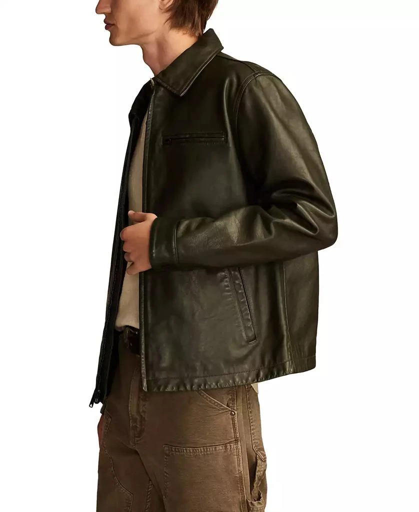 Lucky Brand Men's Leather Touring Jacket 2