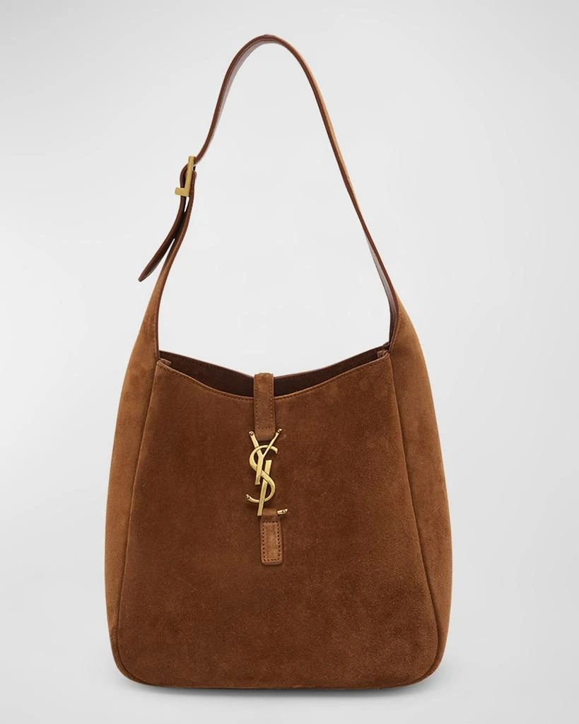 Yves Saint Laurent Le 5 A 7 Small Suede Hobo Shoulder Bag 1