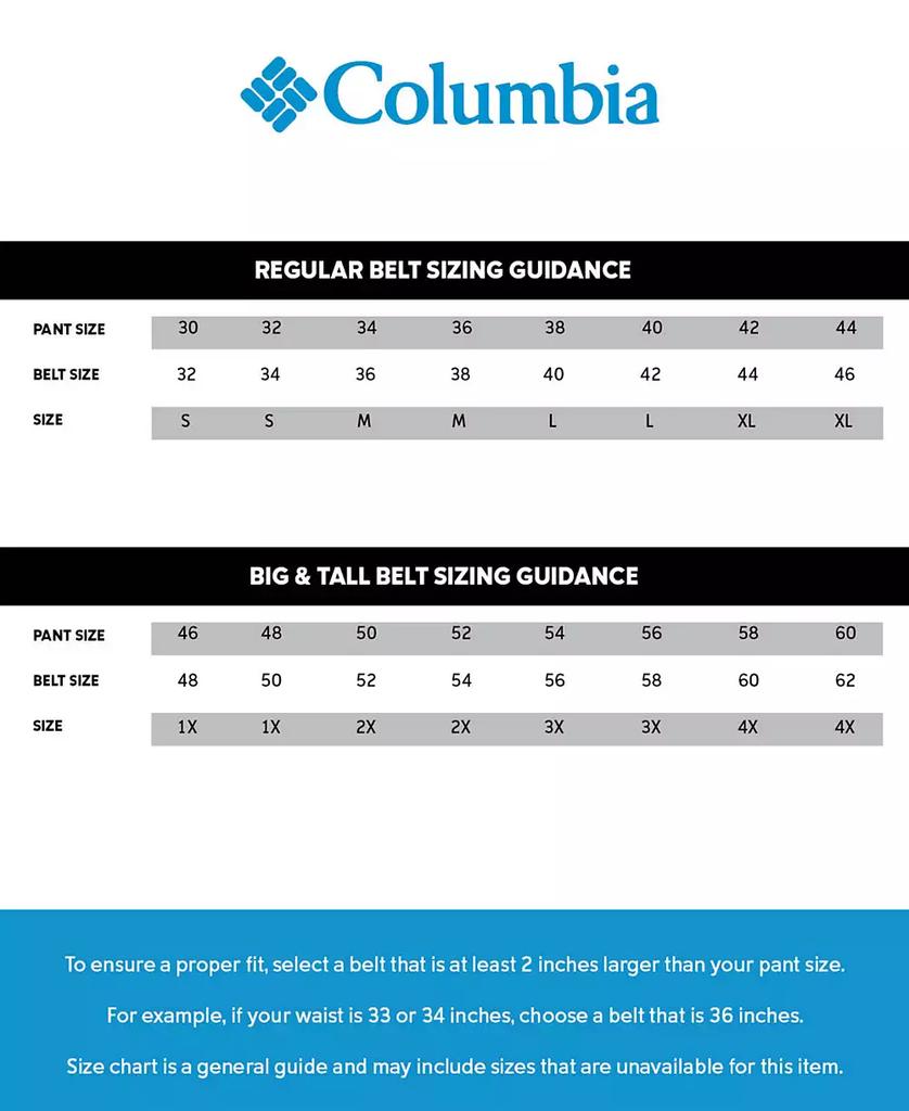 Columbia Men’s Casual Stretch Comfort Belt