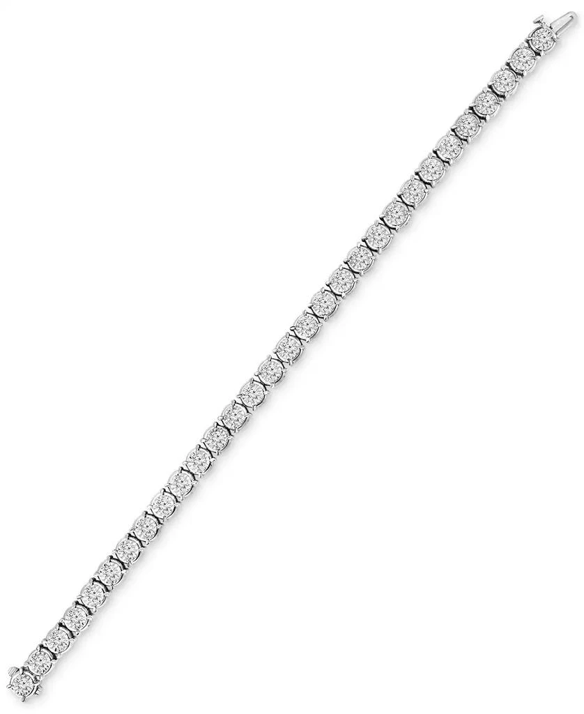 TruMiracle Diamond Single Row Tennis Bracelet (7 ct. t.w.) in 10k White Gold or 10k Yellow Gold 3