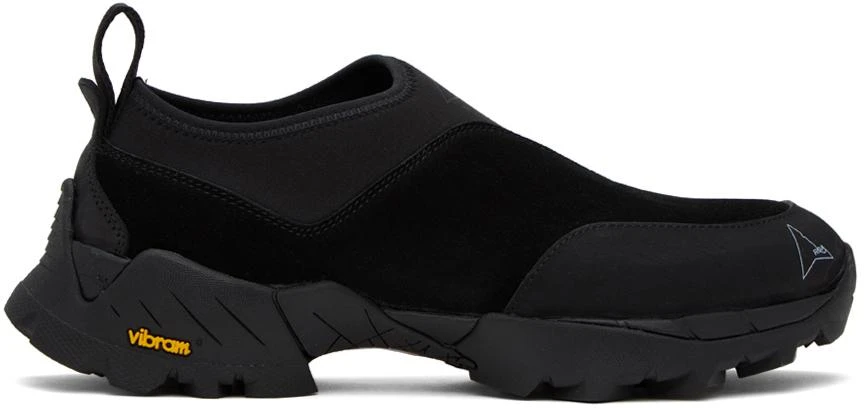 ROA Black Slip-On Sneakers 1