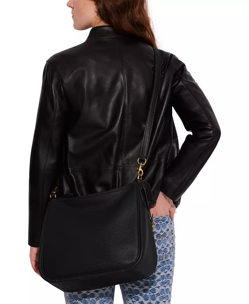 Coach Soft Pebble Leather Cary Shoulder Bag with Convertible