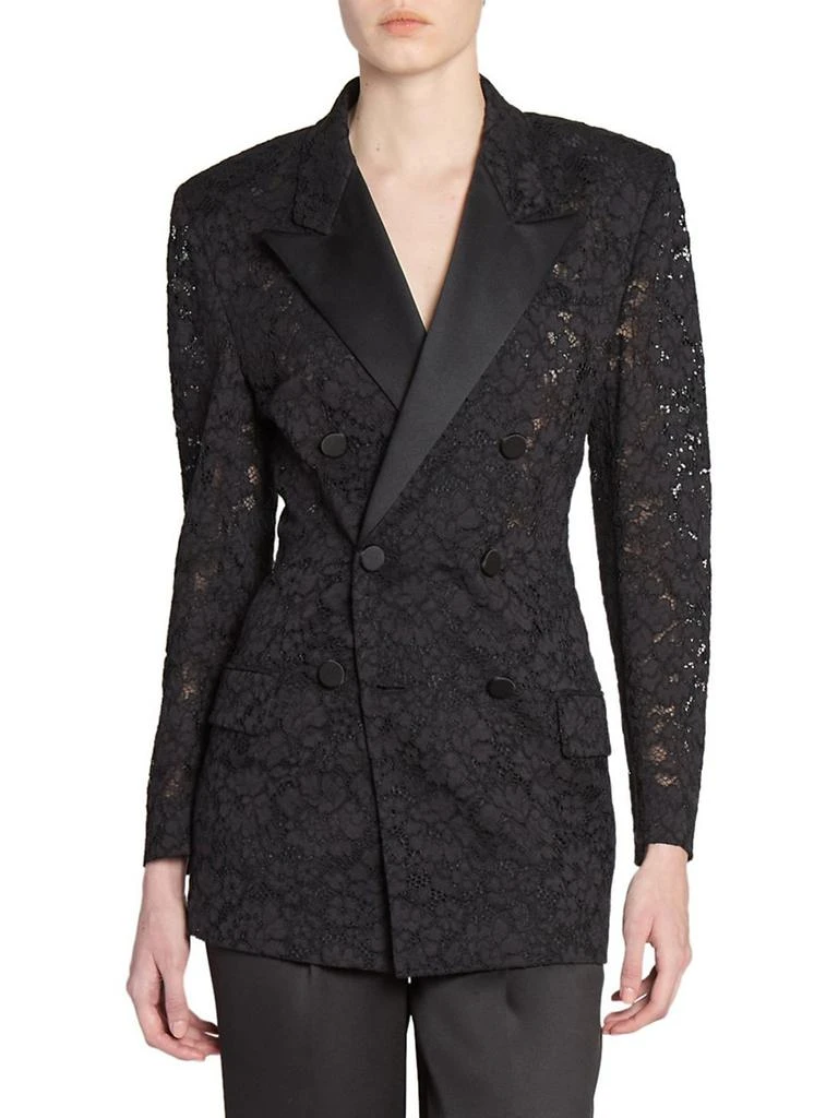 Yves Saint Laurent Tuxedo Jacket in Guipure 4