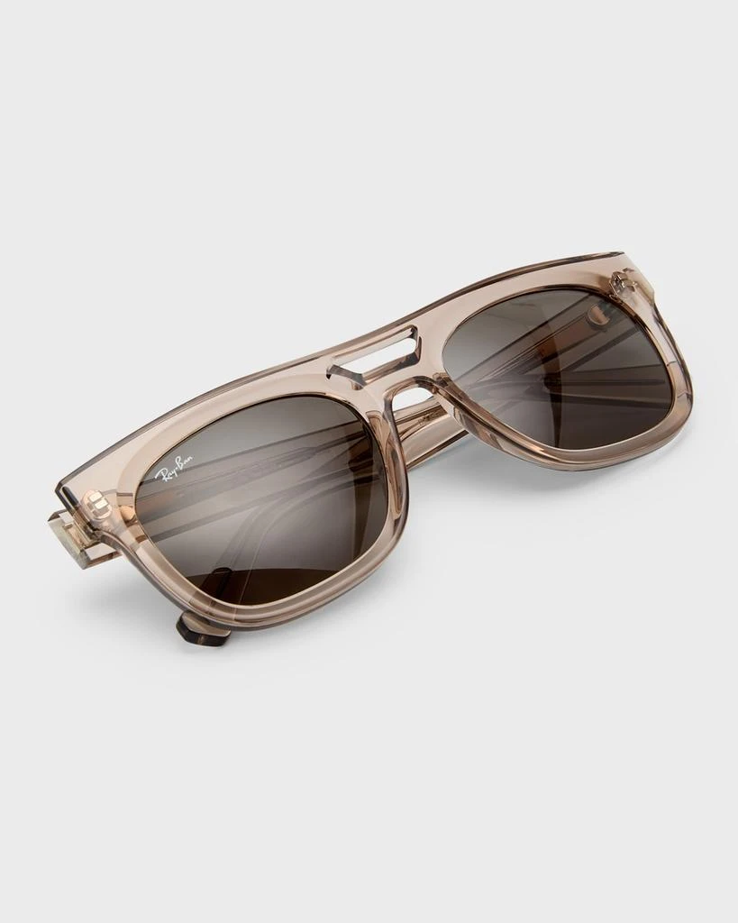 Ray-Ban Phil Beveled Acetate Aviator Sunglasses, 54MM 5