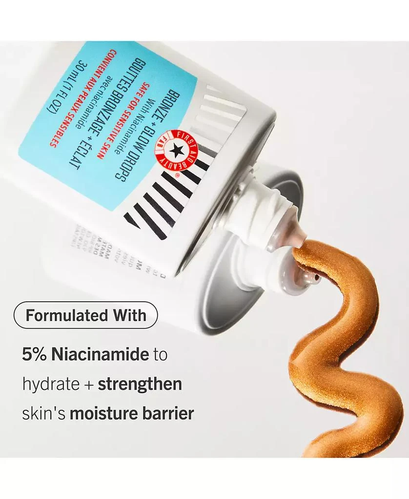 First Aid Beauty Bronze + Glow Drops With Niacinamide, 1 oz. 5