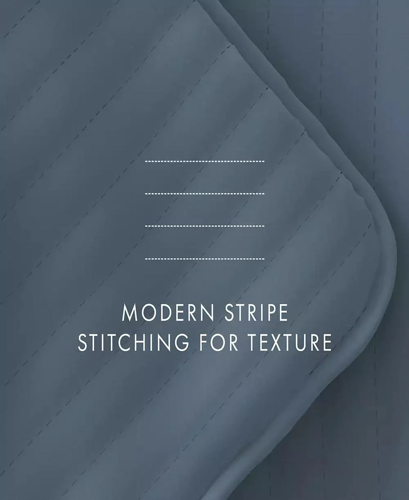 IENJOY HOME Stripe Stitch 3-Pc. Quilt Set 14