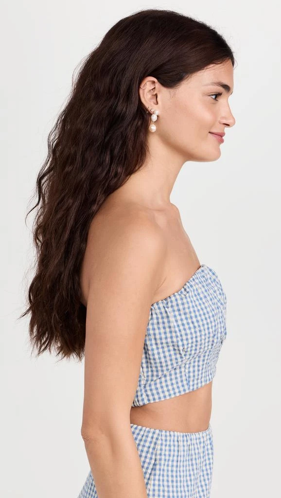 Posse Mira Strapless Crop Top 3