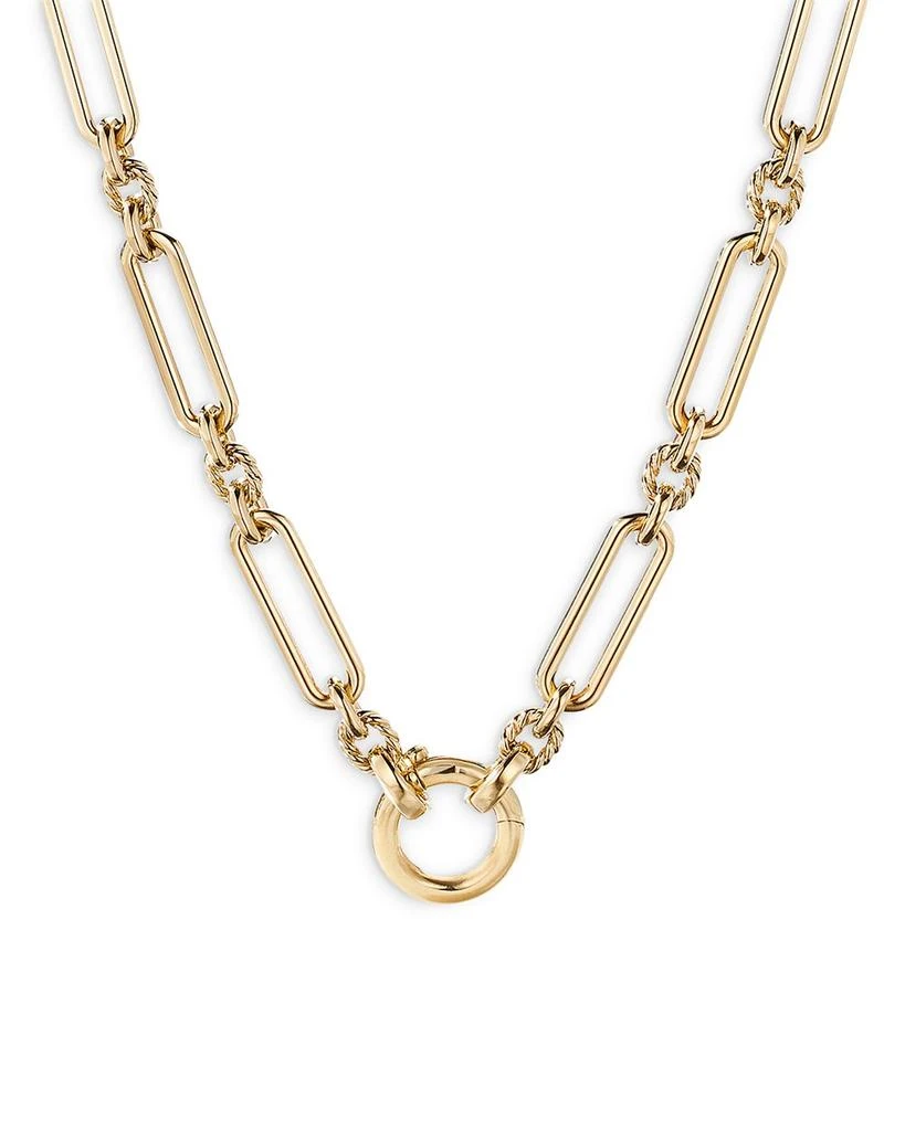 David Yurman Lexington Chain Necklace in 18K Yellow Gold, 6.5mm 1