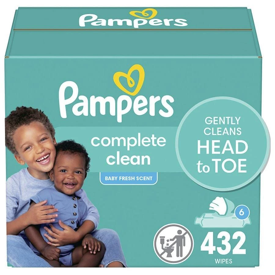 Pampers Baby Wipes Fresh, 432 1