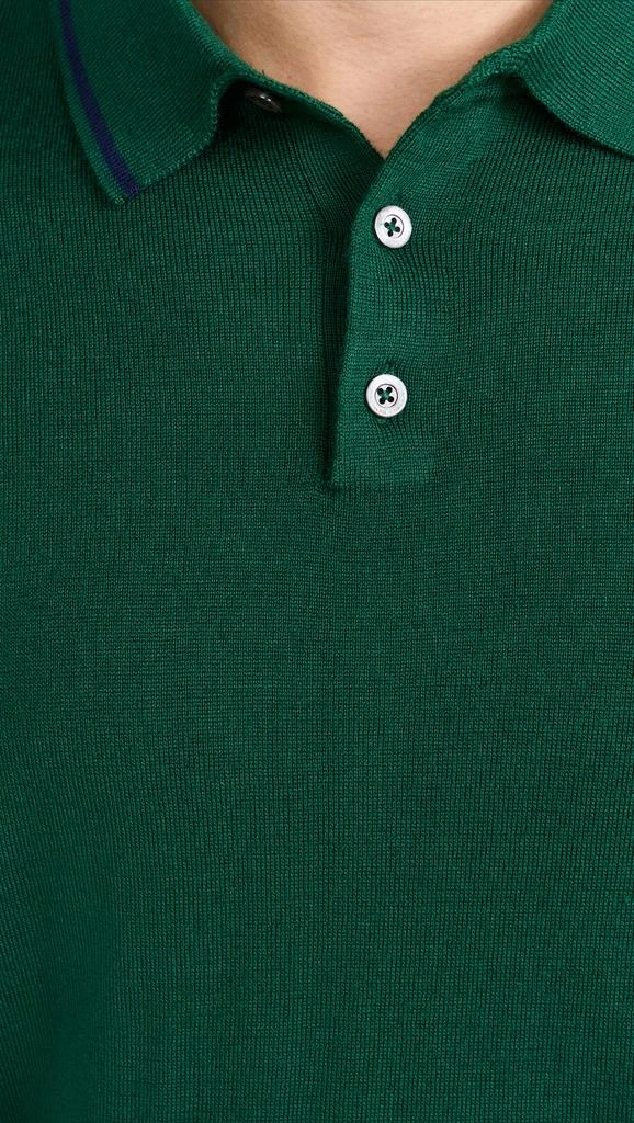 Ralph Lauren Long Sleeve Merino Coolmax Collared Sweater 5