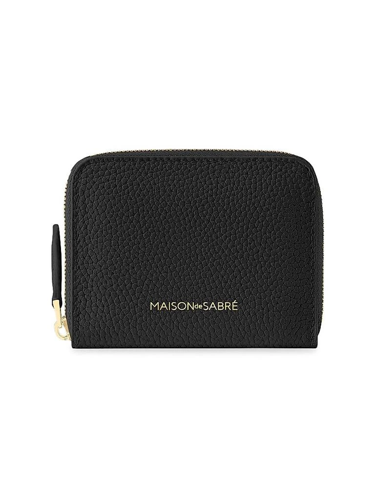 Maison de Sabre Small Leather Zipped Wallet 1