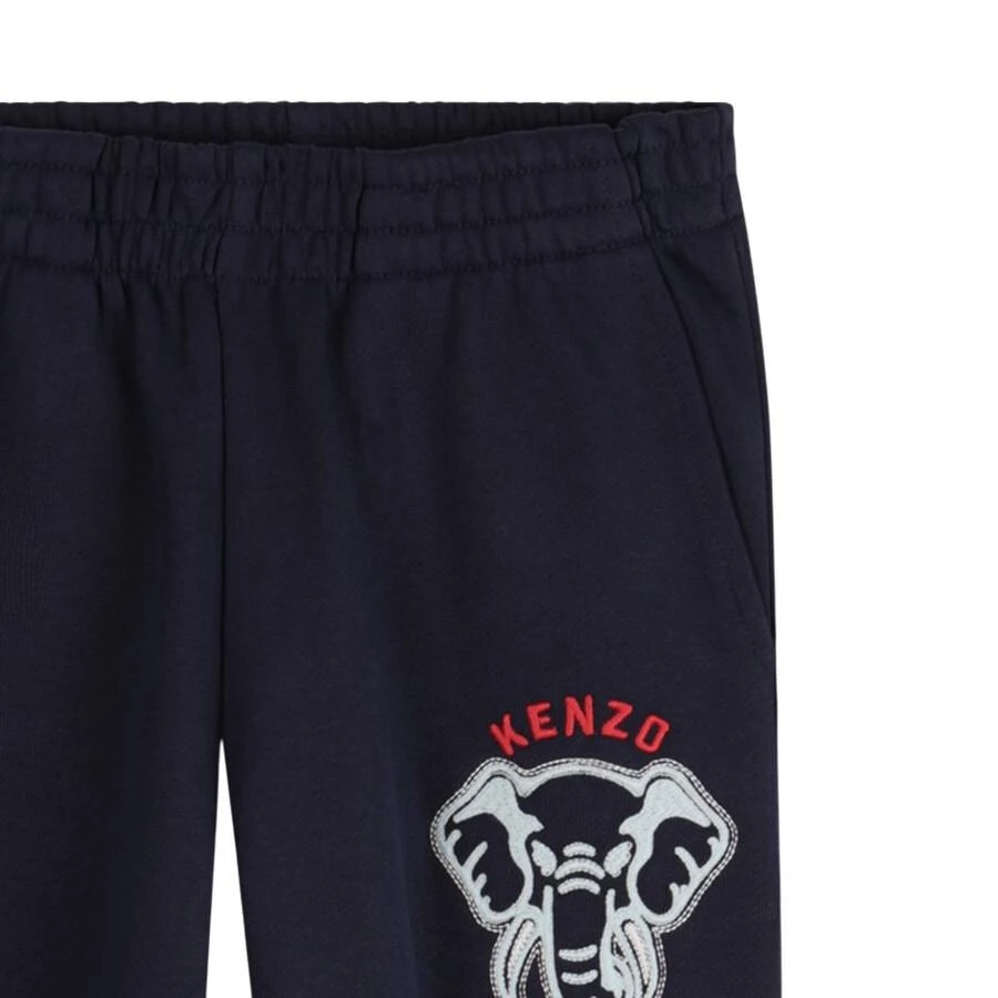 Kenzo Kids Elephant Logo Cotton Joggers 3