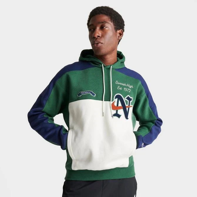 NIKE Men's Nike Sportswear Club Fleece Swoosh High Hoodie 1
