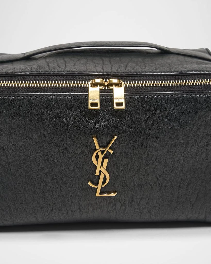 Yves Saint Laurent YSL Vanity Case in Grained Leather 7