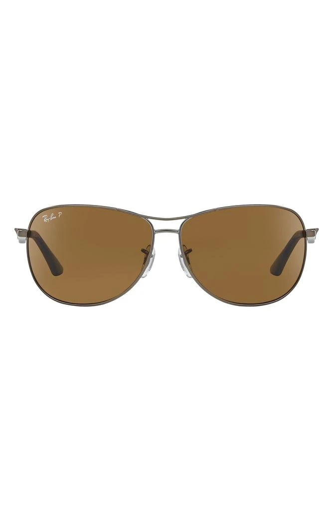 Ray-Ban 59mm Polarized Aviator Sunglasses 1