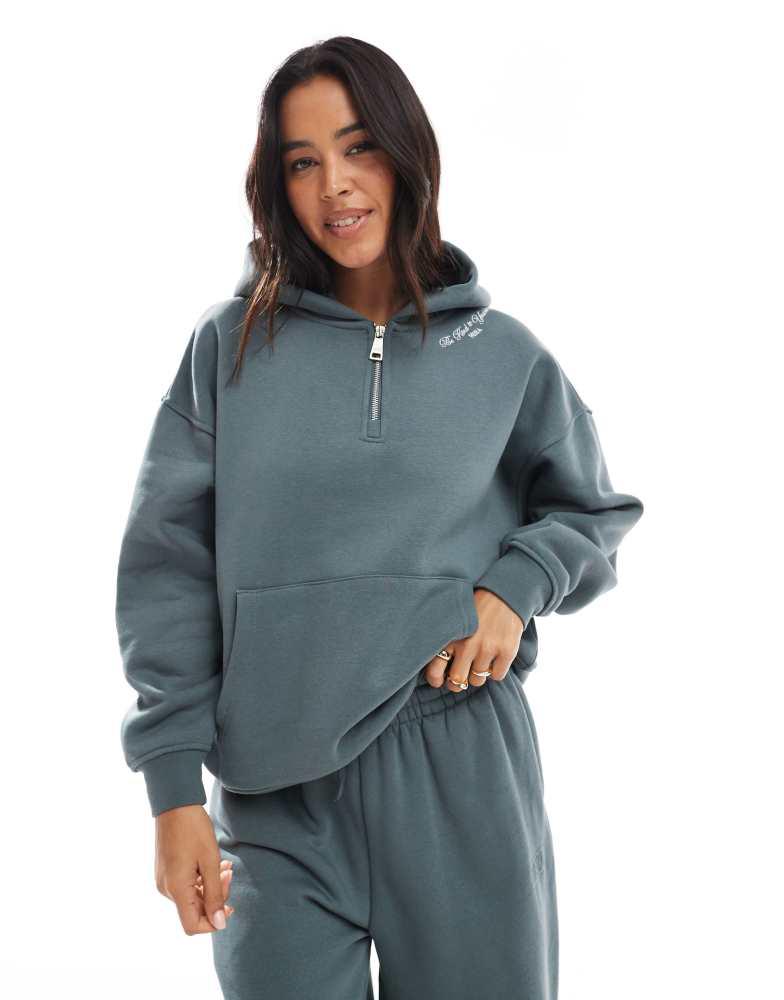 HERA Hera Womens kindness club hoodie in washed sage